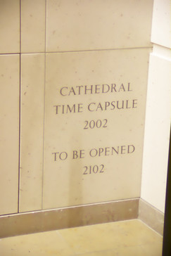 Cápsula del tiempo de la catedral
