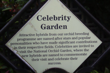 El jardín de las celebridades