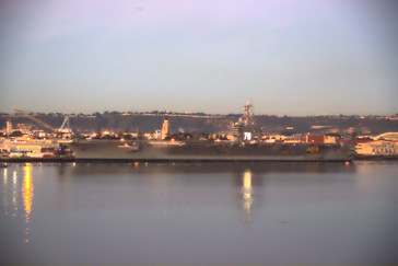 En San Diego está la mayor base naval de Estados Unidos