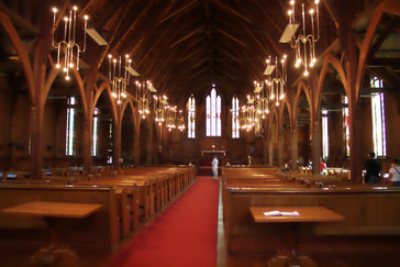 Interior vieja catedral anglicana