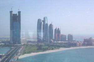 De nuevo las torres Ethad y el hotel Bab Al Qsar