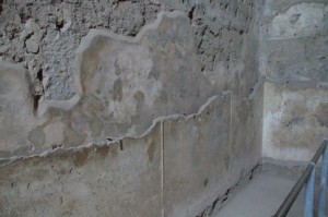 Detalle de la pared interiors