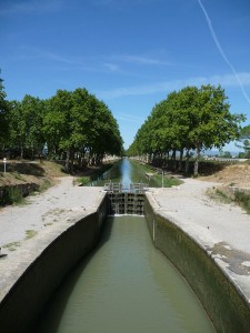 Exclusa de Gailhousty en canal Junction. Foto de Nancy. Gentileza Wikimedia
