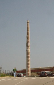 Torre que se ve desde la Fortaleza Priamar