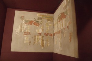 Restos de pinturas romanas 