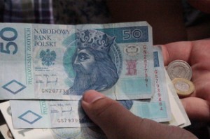 Billetes y monedas polacos