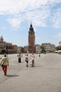 Plaza del mercado Cracovia