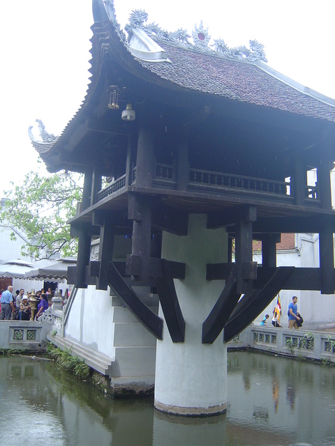 Otra vista de la pagoda