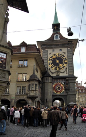 La torre el reloj, Berna.