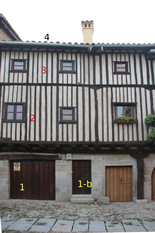 Casa típica de La Alberca.